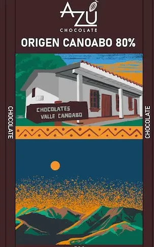 Barra de Chocolate Origen Caboabo 80%